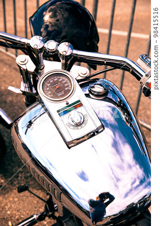 Villach, Austria - 2022 September 4 : European Bike Week, Harley Treffen Faaker See. "Harley Davidson" market, Camping Arneitz Villach, Austria - 2022 September 4 : European Bike Week, Harley Treffen Faaker See. "Harley Davidson" market, Camping Arneitz 98415516