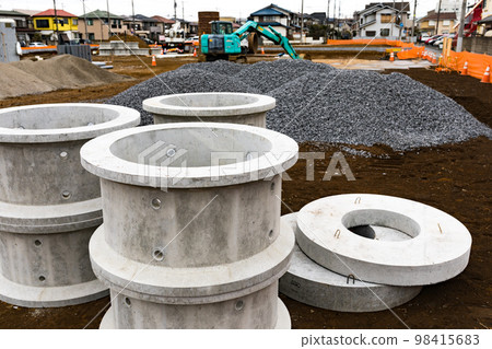 Maintenance work for rainwater infiltration facilities Maintenance work for rainwater infiltration facilities 98415683