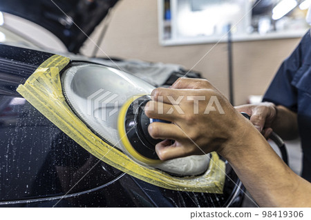 Car maintenance Light polishing 98419306