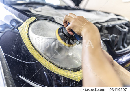 Car maintenance Light polishing 98419307