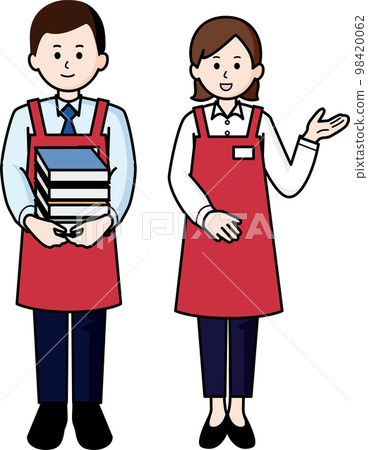 書店店員男女 書店店員男女 98420062
