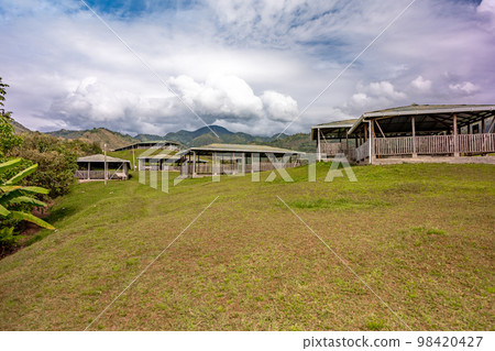 National Archeological Park of Tierra abajo in Colombia. Tierradentro - UNESCO World Heritage Site 98420427
