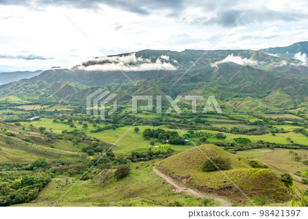 nature in the mountain landscape of Colombia nature in the mountain landscape of Colombia 98421397