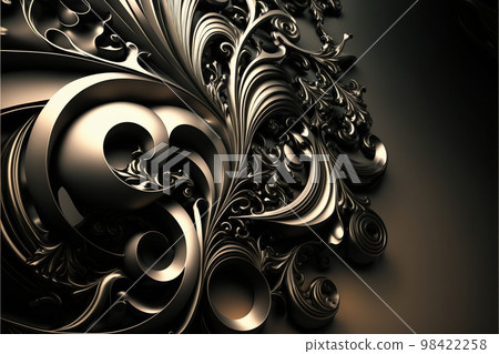 abstract pattern design coat of arms glossy wallpaper 98422258