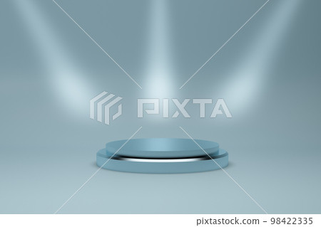 Blank podium background for product advertising. Cylinder stand Blank podium background for product advertising. Cylinder stand 98422335