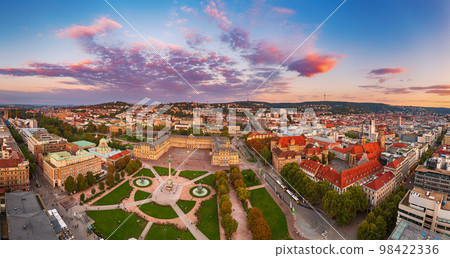 Schlossplatz in Stuttgart, Germany Schlossplatz in Stuttgart, Germany 98422336