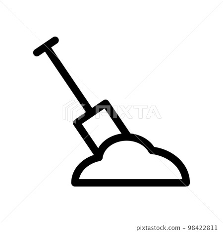 Excavation line icon isolated on white background. Black flat thin icon on modern outline style. Linear symbol and editable stroke. Simple and pixel perfect stroke vector illustration. Excavation line icon isolated on white background. Black flat thin icon on modern outline style. Linear symbol and editable stroke. Simple and pixel perfect stroke vector illustration. 98422811