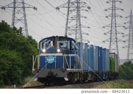 Keiyo Rinkai Railway KD603 Container Train 60th Anniversary Headmark Keiyo Rinkai Railway KD603 Container Train 60th Anniversary Headmark 98423611