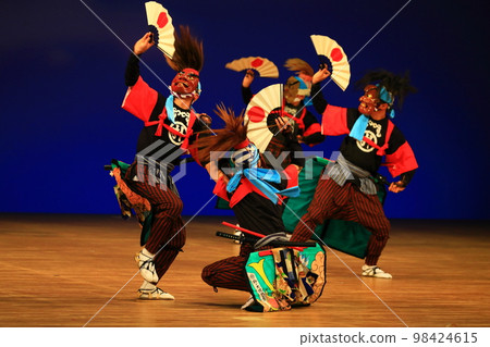 Iwate Prefecture Folk Performing Arts Nembutsu Sword Dance Iwate Prefecture Folk Performing Arts Nembutsu Sword Dance 98424615