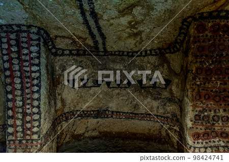 National Archeological Park of Tierra abajo in Colombia. Tierradentro - UNESCO World Heritage Site 98424741