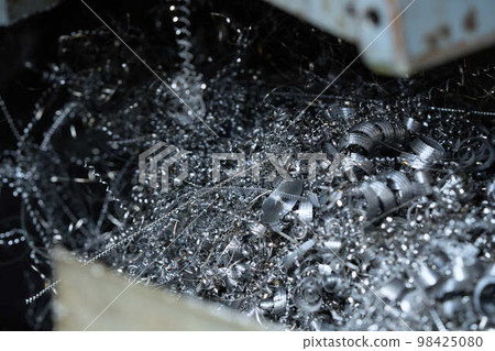 Interior image of a metalworking factory 98425080