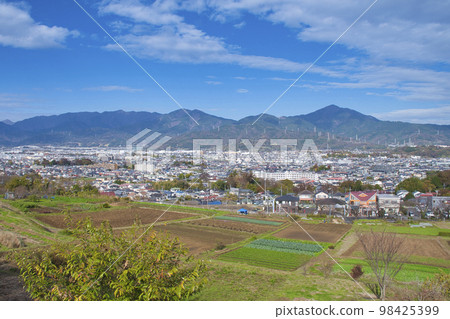 [Hadano City] View of Hadano city from Shibusawa hills 98425399