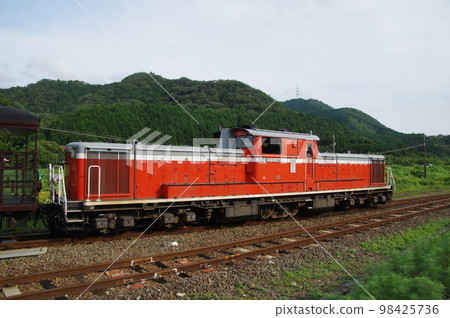 山口線 新目站 DL 山口 DD51 山口線 新目站 DL 山口 DD51 98425736