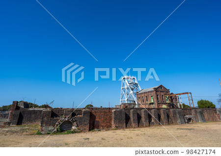 Clear skies and industrial heritage Miike Coal Mine Manda Pit | Arao City, Kumamoto Prefecture Clear skies and industrial heritage Miike Coal Mine Manda Pit | Arao City, Kumamoto Prefecture 98427174