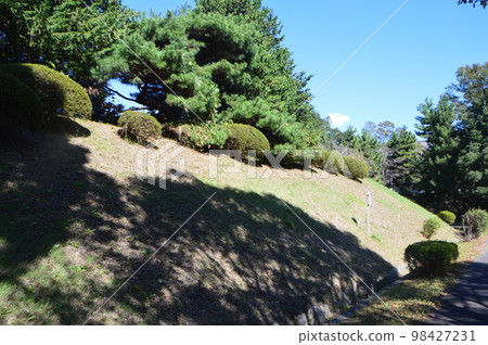 "Ruins of Earthworks" of Oshi Castle (Gyoda City Folk Museum / Honmaru, Gyoda City, Saitama Prefecture) 98427231