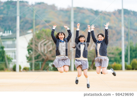 女高中生校園制服 98429690
