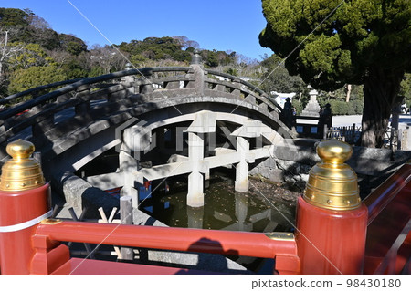 Sightseeing spot・Tsuruoka Hachimangu Shrine in New Year 98430180