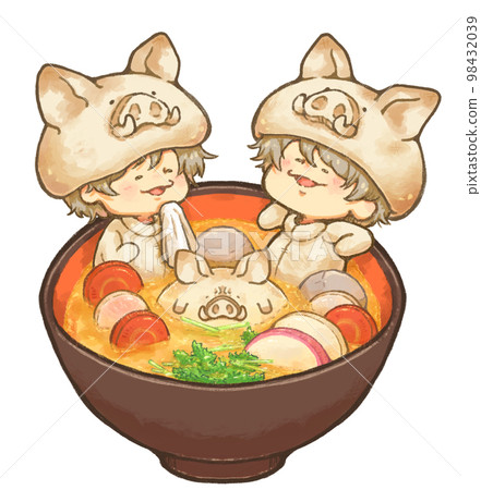 Ozoni 生肖年糕白麻糬（野豬版） 98432039