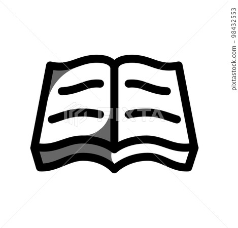 Illustration Vector graphic of Book Icon 98432553