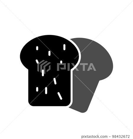 Illustration Vector Graphic of Bread Icon 98432672