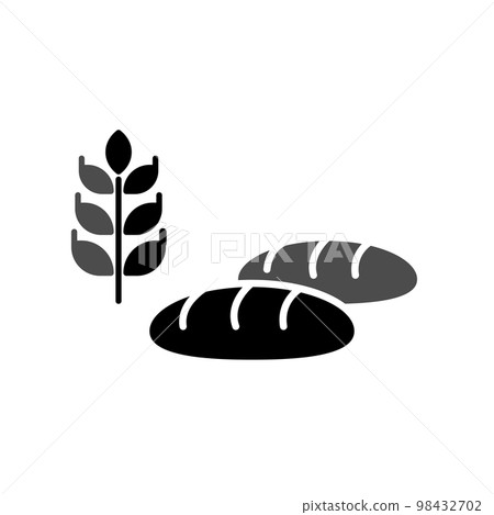 Illustration Vector Graphic of Bread Icon 98432702