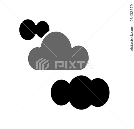 Illustration Vector Graphic of Cloudy Icon 98432879