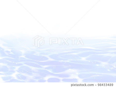 sea wave underwater water surface gradation 98433489