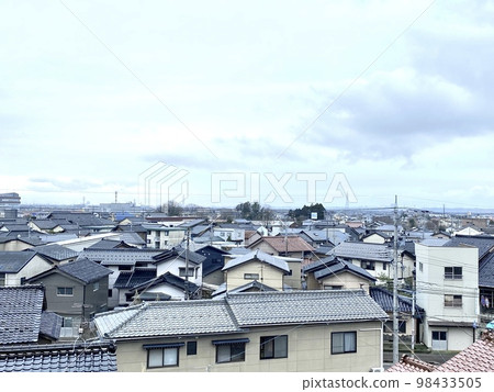 石川縣河北郡津方町,從津方城遺址眺望 石川縣河北郡津方町,從津方城遺址眺望 98433505
