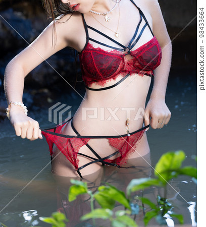 Sexy woman body in lingerie. Sexy woman body in lingerie. 98433664