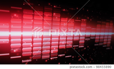 Sound equalizer. Wave pattern of music sounds element on monitor screen. Digital equalizer. Modern song equalisers dark background. Colorful waveform of musical soundtrack. Music equalizers display. Sound equalizer. Wave pattern of music sounds element on monitor screen. Digital equalizer. Modern song equalisers dark background. Colorful waveform of musical soundtrack. Music equalizers display. 98433890