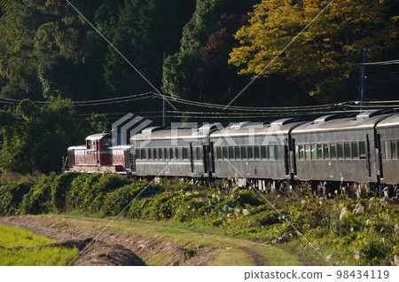 山口線 Jifuku DL 山口觀光車 Orote 35 附近 98434119