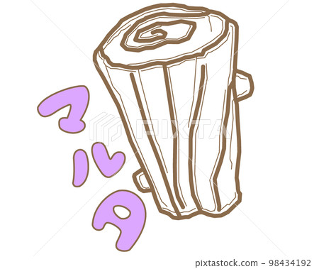 Log Coloring Icon Log Coloring Icon 98434192