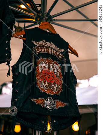 Villach, Austria - 2022 September 4 : European Bike Week, Harley Treffen Faaker See. "Harley Davidson" market, Camping Arneitz Villach, Austria - 2022 September 4 : European Bike Week, Harley Treffen Faaker See. "Harley Davidson" market, Camping Arneitz 98435242