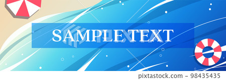 背景插圖_美麗的大海 98435435