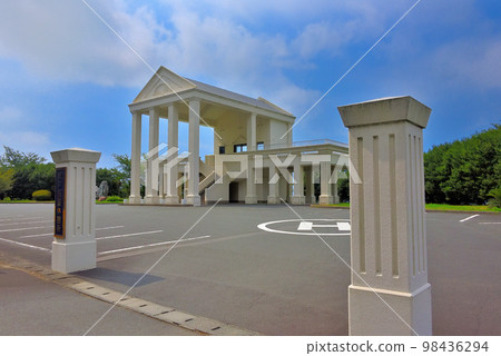 四國，愛媛，定見崎，Melody Line的休息處，看起來像希臘神廟，愛媛縣伊方町大久保展望台（1） 98436294