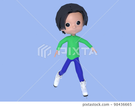 Kids skating 98436665