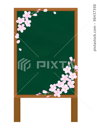 Sakura Sakura blackboard signboard menu Sakura Sakura blackboard signboard menu 98437398