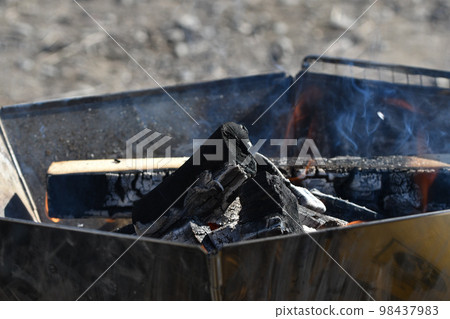 bonfire and charcoal bonfire and charcoal 98437983