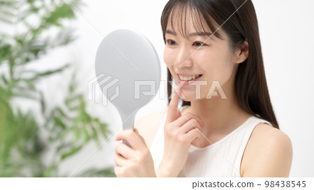 Dental whitening mirror Dental whitening mirror 98438545