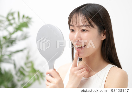 Dental whitening mirror Dental whitening mirror 98438547