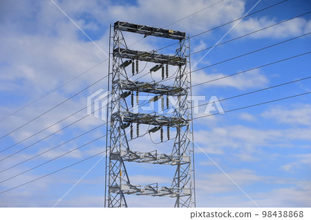 Gate-shaped steel tower image Gate-shaped steel tower image 98438868