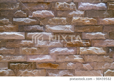 Colorful brick wall background of the building. Colorful brick wall background of the building. 98439582