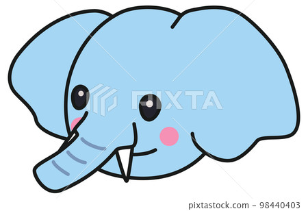 大象臉圖 98440403