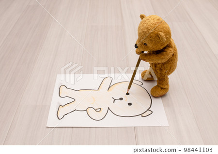 Self-portrait teddy bear Self-portrait teddy bear 98441103