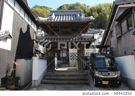 兵庫縣辰野市三町室津町寂靜寺室津街景 98441956