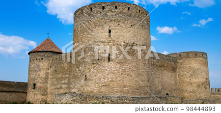 medieval fortress (Belgorod Dnestrovsky) Ukraine. Wide photo. medieval fortress (Belgorod Dnestrovsky) Ukraine. Wide photo. 98444893