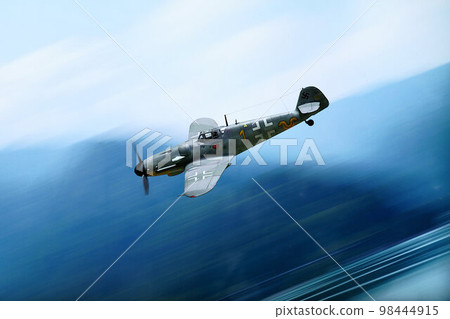 airplane, fighter plane, heart 98444915