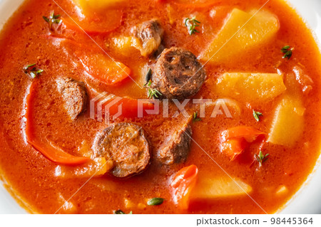 Potato chorizo stew Potato chorizo stew 98445364