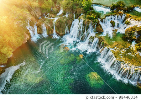 Waterfalls at Krka Waterfalls at Krka 98446314