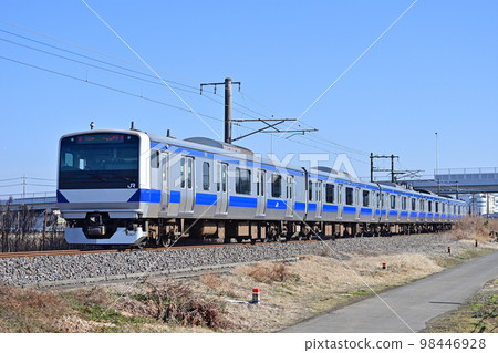 水戶線 Shimodate-Tamado JR East E531 系列 3000 系列 K556 編隊（Katsuta） 98446928